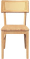 vidaXL - Eetkamerstoelen - 2 - st - massief - hout - rubber