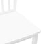 vidaXL - Eetkamerstoelen - 2 - st - massief - hout - rubber - wit