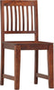 vidaXL - Eetkamerstoelen - 2 - st - massief - mangohout