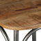 vidaXL - Eetkamerstoelen - 2 - st - massief - mangohout