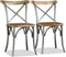 vidaXL - Eetkamerstoelen - 2 - st - massief - mangohout