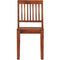 vidaXL - Eetkamerstoelen - 2 - st - massief - mangohout