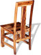 vidaXL - Eetkamerstoelen - 2 - st - massief - sheeshamhout