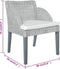 vidaXL - Eetkamerstoelen - 2 - st - met - kussens - natuurlijk - rattan - grijs