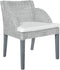 vidaXL - Eetkamerstoelen - 2 - st - met - kussens - natuurlijk - rattan - grijs