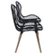 vidaXL - Eetkamerstoelen - 2 - st - natuurlijk - rattan - zwart