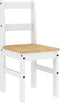 vidaXL - Eetkamerstoelen - 2 - st - Panama - 40x46x90 - cm - grenenhout - wit