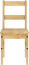vidaXL - Eetkamerstoelen - 2 - st - Panama - 40x46x90 - cm - grenenhout