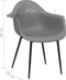 vidaXL - Eetkamerstoelen - 2 - st - PP - grijs