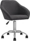 vidaXL - Eetkamerstoelen - 2 - st - PP - grijs