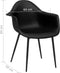 vidaXL - Eetkamerstoelen - 2 - st - PP - zwart