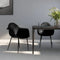 vidaXL - Eetkamerstoelen - 2 - st - PP - zwart