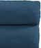vidaXL - Eetkamerstoelen - 2 - st - stof - blauw