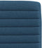 vidaXL - Eetkamerstoelen - 2 - st - stof - blauw
