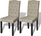 vidaXL - Eetkamerstoelen - 2 - st - stof - camel