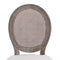 vidaXL - Eetkamerstoelen - 2 - st - stof - crèmekleurig
