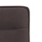 vidaXL - Eetkamerstoelen - 2 - st - stof - donkerbruin