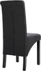 vidaXL - Eetkamerstoelen - 2 - st - stof - donkergrijs