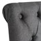 vidaXL - Eetkamerstoelen - 2 - st - stof - donkergrijs