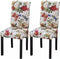 vidaXL - Eetkamerstoelen - 2 - st - stof - meerkleurig