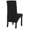 vidaXL - Eetkamerstoelen - 2 - st - stof - zwart