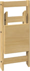vidaXL - Eetkamerstoelen - 4 - st - Corona - inklapbaar - grenenhout - wasbruin