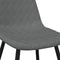 vidaXL - Eetkamerstoelen - 4 - st - fluweel - lichtgrijs