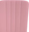 vidaXL - Eetkamerstoelen - 4 - st - fluweel - roze