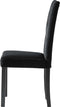 vidaXL - Eetkamerstoelen - 4 - st - fluweel - zwart
