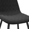 vidaXL - Eetkamerstoelen - 4 - st - fluweel - zwart