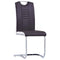 vidaXL - Eetkamerstoelen - 4 - st - kunstleer - bruin