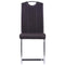 vidaXL - Eetkamerstoelen - 4 - st - kunstleer - bruin