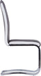 vidaXL - Eetkamerstoelen - 4 - st - kunstleer - grijs