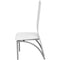 vidaXL - Eetkamerstoelen - 4 - st - kunstleer - wit