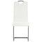 vidaXL - Eetkamerstoelen - 4 - st - kunstleer - wit