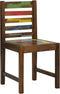 vidaXL - Eetkamerstoelen - 4 - st - massief - gerecycled - hout