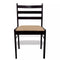 vidaXL - Eetkamerstoelen - 4 - st - massief - rubberwood - en - fluweel - bruin