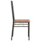 vidaXL - Eetkamerstoelen - 4 - st - MDF - bruin