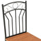vidaXL - Eetkamerstoelen - 4 - st - MDF - bruin