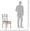 vidaXL - Eetkamerstoelen - 4 - st - MDF - bruin