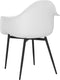 vidaXL - Eetkamerstoelen - 4 - st - PP - wit