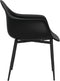 vidaXL - Eetkamerstoelen - 4 - st - PP - zwart