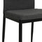 vidaXL - Eetkamerstoelen - 4 - st - stof - donkergrijs