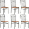 vidaXL - Eetkamerstoelen - 6 - st - MDF - bruin