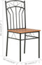 vidaXL - Eetkamerstoelen - 6 - st - MDF - bruin