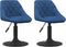 vidaXL-Eetkamerstoelen-draaibaar-2-st-fluweel-blauw