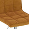 vidaXL - Eetkamerstoelen - draaibaar - 2 - st - fluweel - bruin