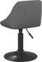 vidaXL Eetkamerstoelen draaibaar 2 st fluweel donkergrijs
