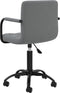 vidaXL - Eetkamerstoelen - draaibaar - 2 - st - fluweel - donkergrijs