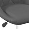 vidaXL - Eetkamerstoelen - draaibaar - 2 - st - fluweel - donkergrijs